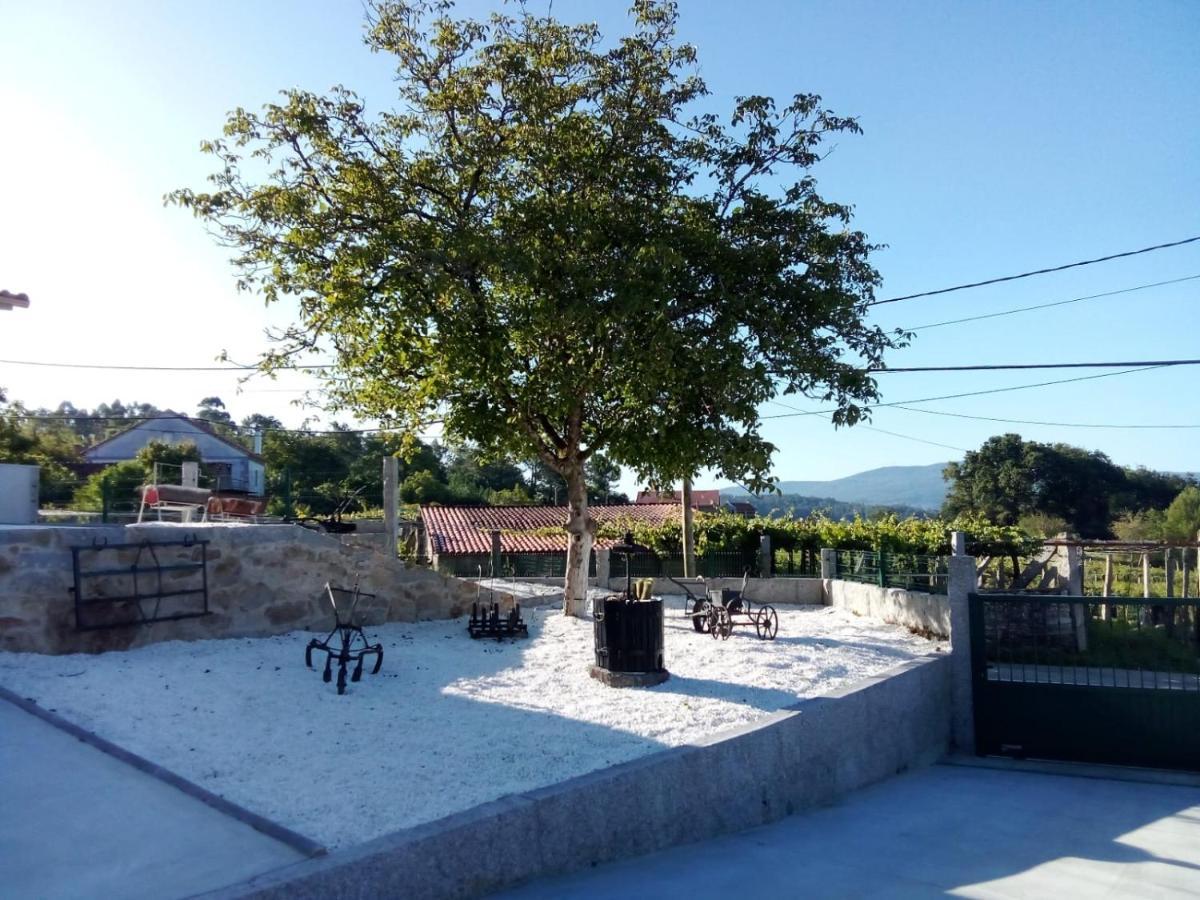 Bodega Villa Villanueva De Arosa Bagian luar foto